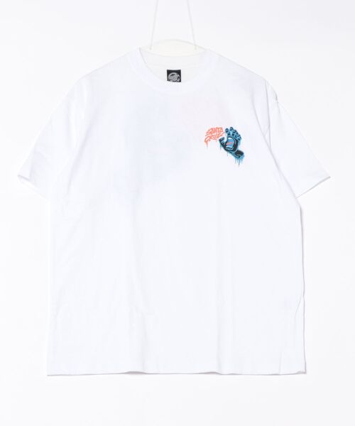 SANTA CRUZ（サンタクルーズ）の「【ムラサキスポーツ限定】SANTACRUZ/サンタクルーズ 半袖Tシャツ バックプリント 502252403（Tシャツ/カットソー・メンズ・ホワイト/アーミー/ブラック・M/XL/L）」の6枚目の写真