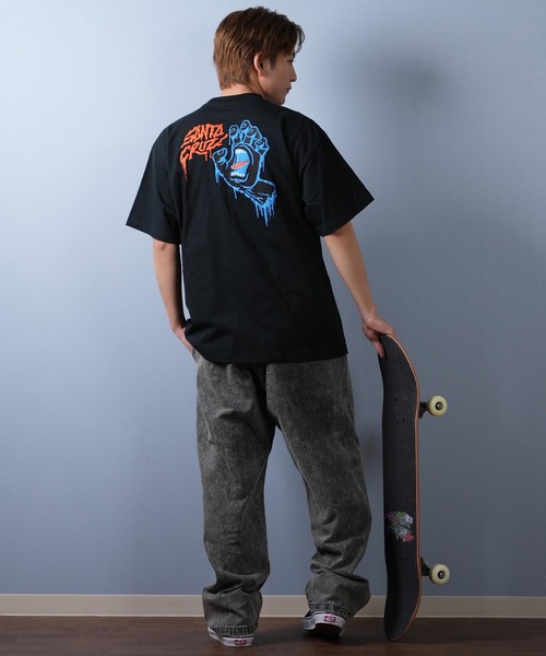 SANTA CRUZ（サンタクルーズ）の「【ムラサキスポーツ限定】SANTACRUZ/サンタクルーズ 半袖Tシャツ バックプリント 502252403（Tシャツ/カットソー・メンズ・ホワイト/アーミー/ブラック・M/XL/L）」の14枚目の写真