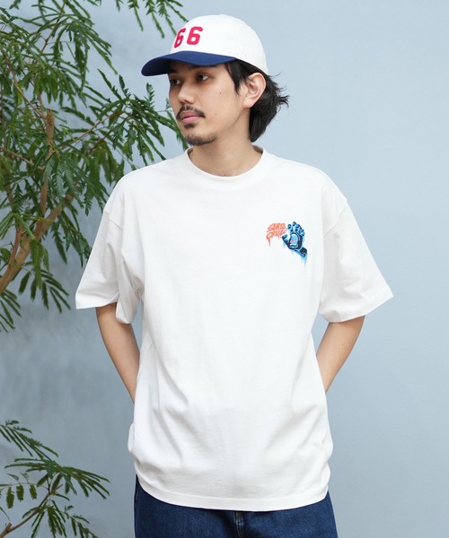 SANTA CRUZ（サンタクルーズ）の「【ムラサキスポーツ限定】SANTACRUZ/サンタクルーズ 半袖Tシャツ バックプリント 502252403（Tシャツ/カットソー・メンズ・ホワイト/アーミー/ブラック・M/XL/L）」の13枚目の写真