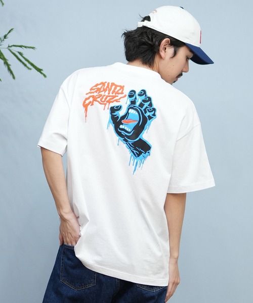 SANTA CRUZ（サンタクルーズ）の「【ムラサキスポーツ限定】SANTACRUZ/サンタクルーズ 半袖Tシャツ バックプリント 502252403（Tシャツ/カットソー・メンズ・ホワイト/アーミー/ブラック・M/XL/L）」の11枚目の写真