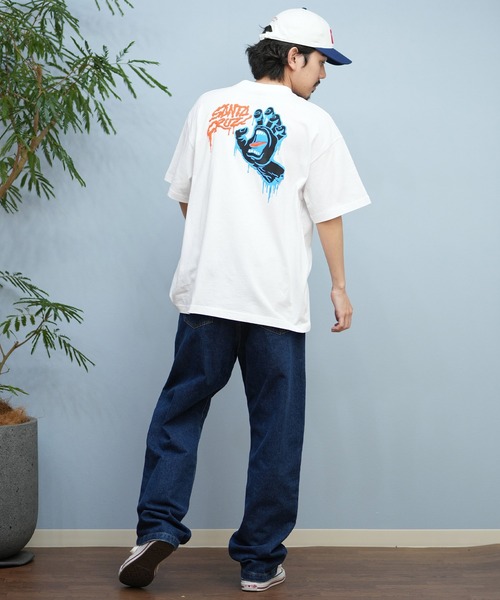 SANTA CRUZ（サンタクルーズ）の「【ムラサキスポーツ限定】SANTACRUZ/サンタクルーズ 半袖Tシャツ バックプリント 502252403（Tシャツ/カットソー・メンズ・ホワイト/アーミー/ブラック・M/XL/L）」の7枚目の写真