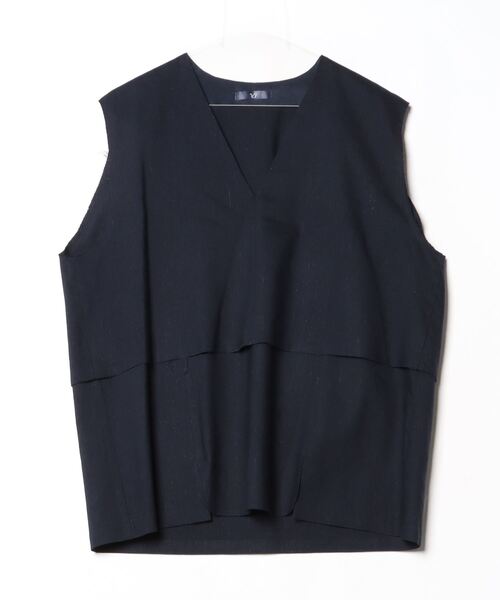 ohta（オータ）の「【ohta 】navy vest（ベスト・メンズ・ネイビー・1）」の6枚目の写真