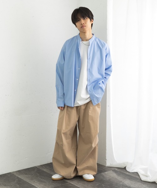 SENSE OF PLACE by URBAN RESEARCH（センスオブプレイスバイアーバンリサーチ）の「ベイカーワイドパンツ（その他パンツ・メンズ・ベージュ/ネイビー/オリーブ・MEDIUM/LARGE）」の13枚目の写真