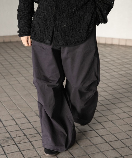 SENSE OF PLACE by URBAN RESEARCH（センスオブプレイスバイアーバンリサーチ）の「ベイカーワイドパンツ（その他パンツ・メンズ・ベージュ/ネイビー/オリーブ・MEDIUM/LARGE）」の22枚目の写真