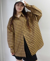 CORNERS | オーバーサイズチェックシャツ(シャツ/ブラウス)