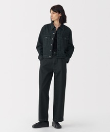 MUJI Labo | 〔MUJI Labo〕婦人　和紙混デニムパンツ（ダークグレー）(デニムパンツ)