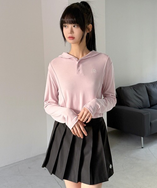 Yooichアドーア　ADORE スラブツイードアシメトリーヘムスカート COLUMN / スラブツイードスカート｜ESTNATION ONLINE STORE