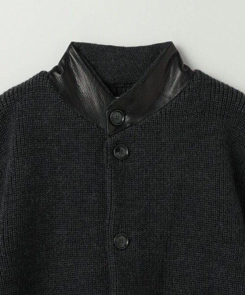UNITED ARROWS & SONS（ユナイテッドアローズアンドサンズ）の「＜AROUSAL＞ HOLY CARDIGAN/カーディガン（カーディガン/ボレロ・メンズ・ダークグレー・M/L）」の3枚目の写真