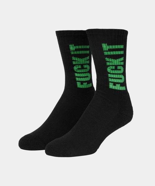 ◆HUF◆ハフ SASSY H クルーソックス HUF ハフ ソックス 靴下 リブ メンズ トリプルトライアングル