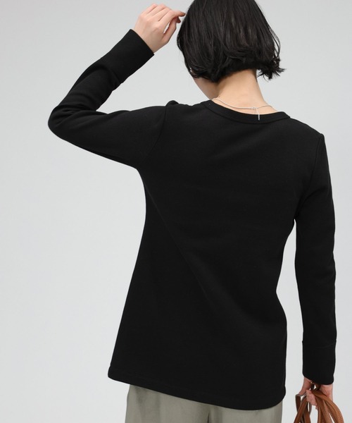 BABYLONE（バビロン）の「ハリヌキニットカーディガン（カーディガン/ボレロ・レディース・オフホワイト/ブラック・フリー）」の10枚目の写真