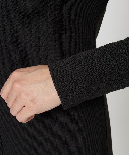 BABYLONE（バビロン）の「ハリヌキニットカーディガン（カーディガン/ボレロ・レディース・オフホワイト/ブラック・フリー）」の22枚目の写真