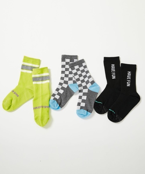 3足まとめセット ネット限定お得3足セット【アセドロン】ショート丈靴下 AGW712