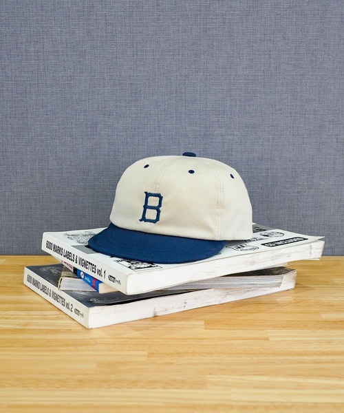 Mighty Shine（マイティシャイン）の「BRIDGE CAP TYPE3 B EMB（キャップ・メンズ・ブラウン/レッド/ブルー/ブラック・L/M）」の3枚目の写真