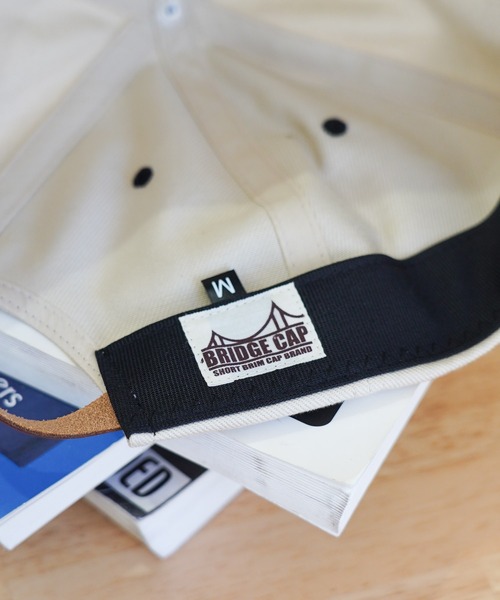 Mighty Shine（マイティシャイン）の「BRIDGE CAP TYPE3 B EMB（キャップ・メンズ・ブラウン/レッド/ブルー/ブラック・L/M）」の20枚目の写真