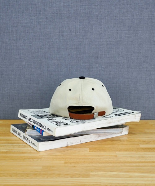 Mighty Shine（マイティシャイン）の「BRIDGE CAP TYPE3 B EMB（キャップ・メンズ・ブラウン/レッド/ブルー/ブラック・L/M）」の10枚目の写真