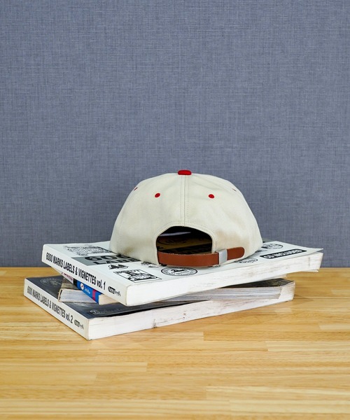 Mighty Shine（マイティシャイン）の「BRIDGE CAP TYPE3 B EMB（キャップ・メンズ・ブラウン/レッド/ブルー/ブラック・L/M）」の13枚目の写真