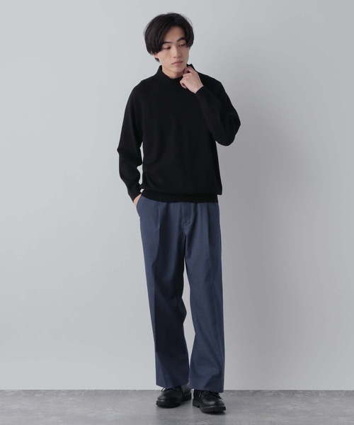 GLOBAL WORK（グローバルワーク）の「クリーンデニム/ワイドパンツ/CLEAN MODE/319856（デニムパンツ・メンズ・ダークブルー/ネイビー・SMALL/X-LARGE/LARGE/MEDIUM）」の3枚目の写真