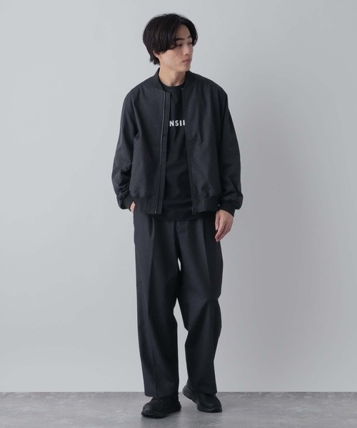 GLOBAL WORK（グローバルワーク）の「クリーンデニム/ワイドパンツ/CLEAN MODE/319856（デニムパンツ・メンズ・ダークブルー/ネイビー・SMALL/X-LARGE/LARGE/MEDIUM）」の7枚目の写真