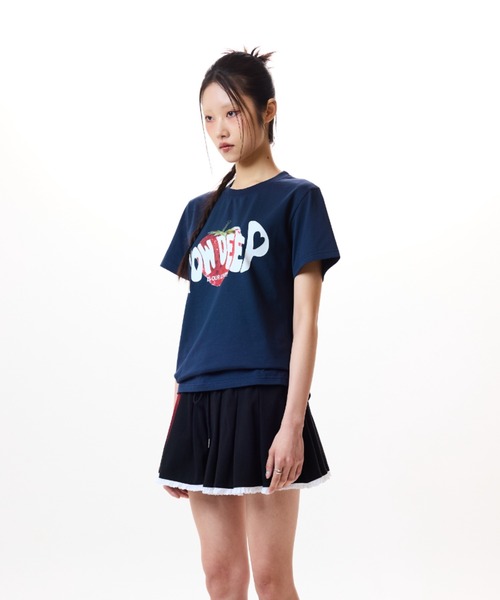 セール】IM HOW DEEP STRAWBERRY TEE（Tシャツ/カットソー