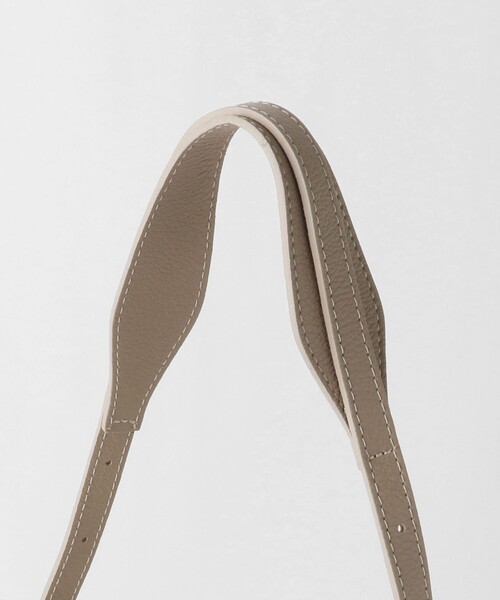 green label relaxing（グリーンレーベルリラクシング）の「＜PRATO MADE IN ITALY＞バケット バッグ（ショルダーバッグ・レディース・ベージュ/ブラック・FREE）」の13枚目の写真