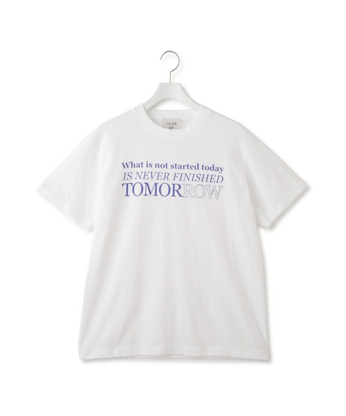 ADAM ET ROPE'(アダムエロペ)の「【HEAR MY NAME(ヒア マイネーム)】SS TEE(Tシャツ/カットソー・レディース・ブラック/ホワイト・FREE)」の11枚目の写真