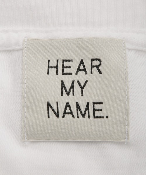 ADAM ET ROPE'(アダムエロペ)の「【HEAR MY NAME(ヒア マイネーム)】SS TEE(Tシャツ/カットソー・レディース・ブラック/ホワイト・FREE)」の18枚目の写真