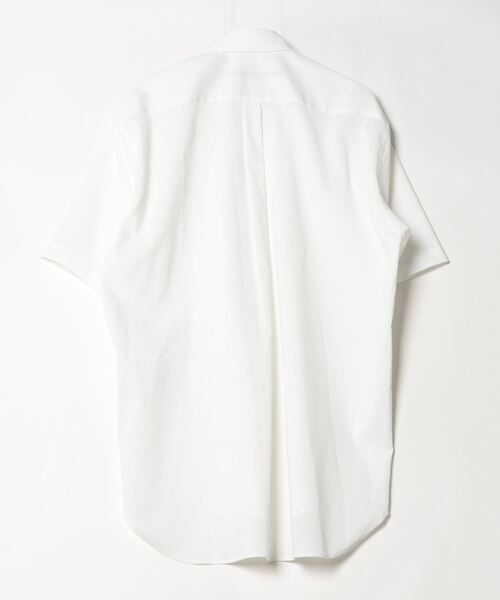 my beautiful landlet(マイビューティフルランドレット)の「【my beautiful landlet】 COHORUS RAMIE × SOLOTEX OVERSIZE SHORT SLEEVE SHIRT(シャツ/ブラウス・メンズ・ブラック/チャコールグレー/ブラウン/ホワイト・1/0)」の9枚目の写真