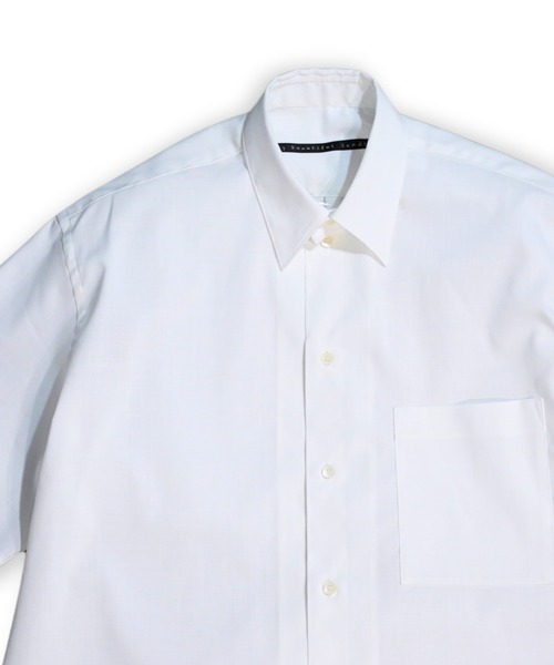 my beautiful landlet(マイビューティフルランドレット)の「【my beautiful landlet】 COHORUS RAMIE × SOLOTEX OVERSIZE SHORT SLEEVE SHIRT(シャツ/ブラウス・メンズ・ブラック/チャコールグレー/ブラウン/ホワイト・1/0)」の11枚目の写真