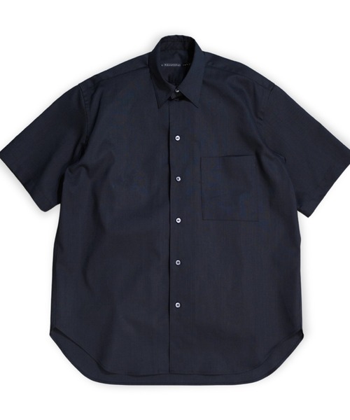 my beautiful landlet(マイビューティフルランドレット)の「【my beautiful landlet】 COHORUS RAMIE × SOLOTEX OVERSIZE SHORT SLEEVE SHIRT(シャツ/ブラウス・メンズ・ブラック/チャコールグレー/ブラウン/ホワイト・1/0)」の15枚目の写真
