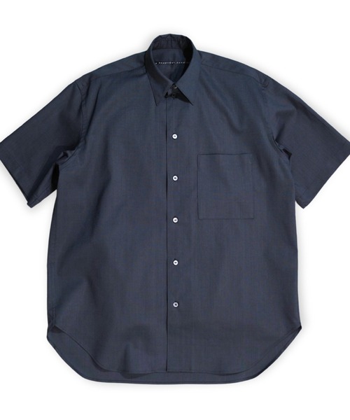 my beautiful landlet(マイビューティフルランドレット)の「【my beautiful landlet】 COHORUS RAMIE × SOLOTEX OVERSIZE SHORT SLEEVE SHIRT(シャツ/ブラウス・メンズ・ブラック/チャコールグレー/ブラウン/ホワイト・1/0)」の17枚目の写真