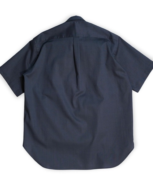 my beautiful landlet(マイビューティフルランドレット)の「【my beautiful landlet】 COHORUS RAMIE × SOLOTEX OVERSIZE SHORT SLEEVE SHIRT(シャツ/ブラウス・メンズ・ブラック/チャコールグレー/ブラウン/ホワイト・1/0)」の18枚目の写真