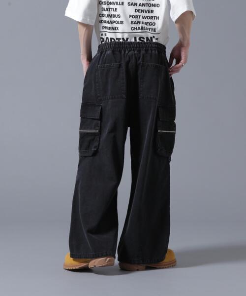 DANKE SCHON(ダンケシェーン)の「【WEB&DEPOT限定】DankeSchon/ダンケシェーン/DENIM WPOCKET CARGO(その他パンツ・レディース・ブラック/グレー・XL/L/M/S)」の18枚目の写真