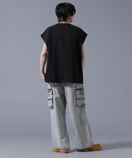 DANKE SCHON(ダンケシェーン)の「【WEB&DEPOT限定】DankeSchon/ダンケシェーン/DENIM WPOCKET CARGO(その他パンツ・レディース・ブラック/グレー・XL/L/M/S)」の17枚目の写真
