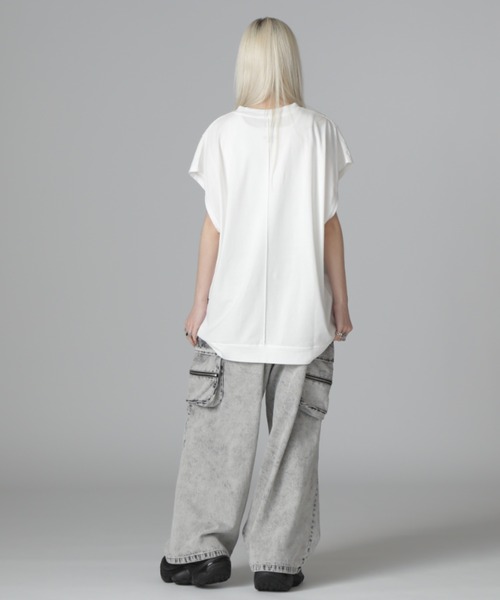 DANKE SCHON(ダンケシェーン)の「【WEB&DEPOT限定】DankeSchon/ダンケシェーン/DENIM WPOCKET CARGO(その他パンツ・レディース・ブラック/グレー・XL/L/M/S)」の11枚目の写真