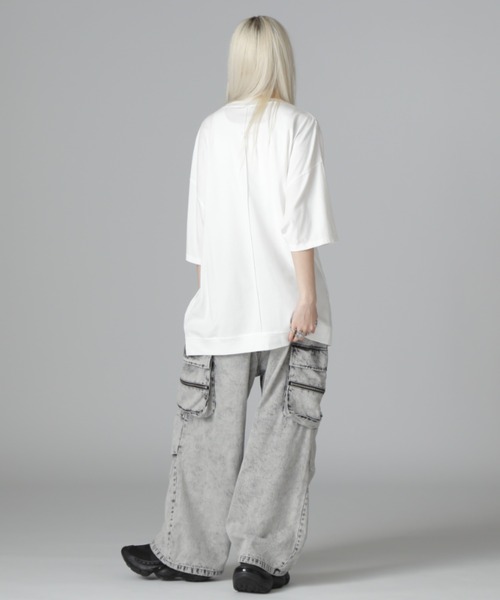 DANKE SCHON(ダンケシェーン)の「【WEB&DEPOT限定】DankeSchon/ダンケシェーン/DENIM WPOCKET CARGO(その他パンツ・レディース・ブラック/グレー・XL/L/M/S)」の14枚目の写真