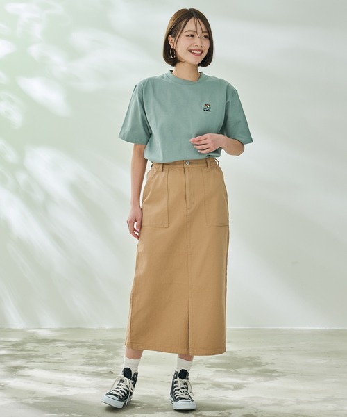 Arnold Palmer（アーノルドパーマー）の「ヘビーウエイト 天竺 シェア 半袖 Tシャツ（Tシャツ/カットソー・レディース・イエロー/ホワイト/モスグリーン/ブラック・XS/M/LL/S/L）」の20枚目の写真