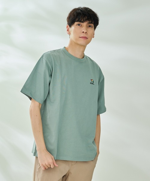 Arnold Palmer（アーノルドパーマー）の「ヘビーウエイト 天竺 シェア 半袖 Tシャツ（Tシャツ/カットソー・レディース・イエロー/ホワイト/モスグリーン/ブラック・XS/M/LL/S/L）」の17枚目の写真