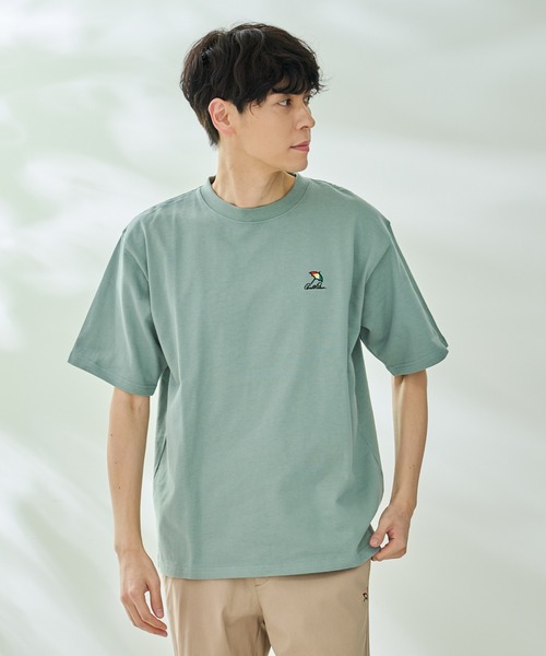 Arnold Palmer（アーノルドパーマー）の「ヘビーウエイト 天竺 シェア 半袖 Tシャツ（Tシャツ/カットソー・レディース・イエロー/ホワイト/モスグリーン/ブラック・XS/M/LL/S/L）」の16枚目の写真