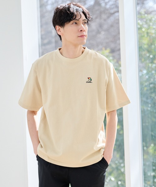 Arnold Palmer（アーノルドパーマー）の「ヘビーウエイト 天竺 シェア 半袖 Tシャツ（Tシャツ/カットソー・レディース・イエロー/ホワイト/モスグリーン/ブラック・XS/M/LL/S/L）」の22枚目の写真