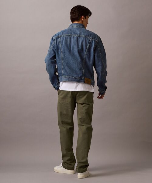 Calvin Klein(カルバン・クライン)の「ストーンクラッシック トラッカーデニムジャケット(デニムジャケット・メンズ・ブルー・L/S/M/XL)」の7枚目の写真