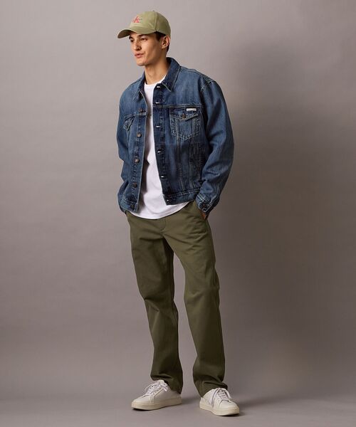 Calvin Klein(カルバン・クライン)の「ストーンクラッシック トラッカーデニムジャケット(デニムジャケット・メンズ・ブルー・L/S/M/XL)」の6枚目の写真