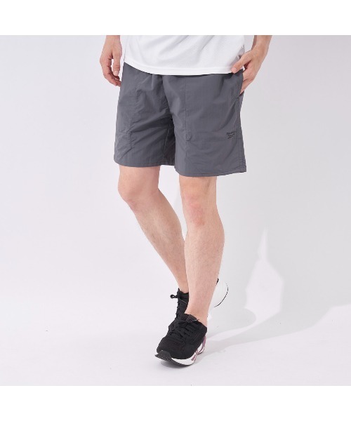 Reebok（リーボック）の「Reebok リーボック ナイロンショーツ 水陸両用 ブランド ロゴ 軽量 スポーツパンツ アウトドア ナイロンパンツ（その他パンツ・メンズ・ライトカーキ/ライム/ネイビー/ベージュ/ブラック/チャコールグレー・M/L/LL）」の3枚目の写真