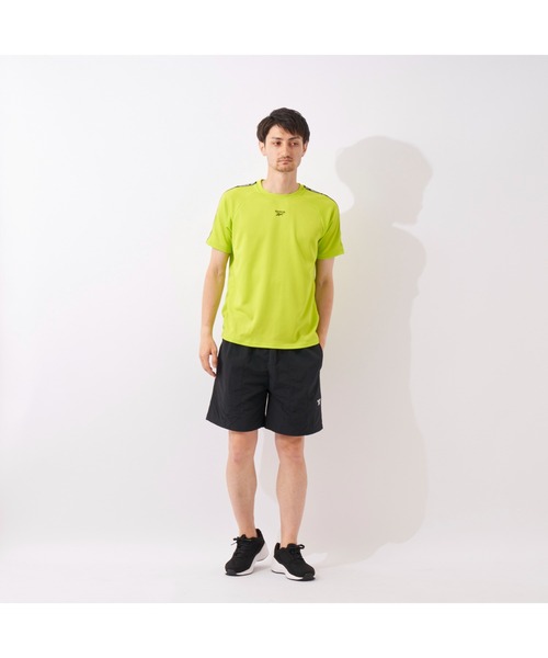 Reebok（リーボック）の「Reebok リーボック ナイロンショーツ 水陸両用 ブランド ロゴ 軽量 スポーツパンツ アウトドア ナイロンパンツ（その他パンツ・メンズ・ライトカーキ/ライム/ネイビー/ベージュ/ブラック/チャコールグレー・M/L/LL）」の8枚目の写真