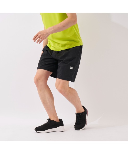Reebok（リーボック）の「Reebok リーボック ナイロンショーツ 水陸両用 ブランド ロゴ 軽量 スポーツパンツ アウトドア ナイロンパンツ（その他パンツ・メンズ・ライトカーキ/ライム/ネイビー/ベージュ/ブラック/チャコールグレー・M/L/LL）」の7枚目の写真
