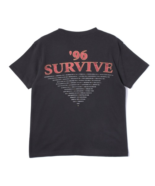 Noen(ノエン)の「96 SURVIVE TOUR T-SHIRT(Tシャツ/カットソー・メンズ・ブラック・MEDIUM/LARGE/X-LARGE)」の13枚目の写真