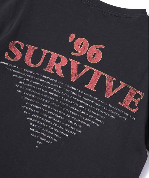 Noen(ノエン)の「96 SURVIVE TOUR T-SHIRT(Tシャツ/カットソー・メンズ・ブラック・MEDIUM/LARGE/X-LARGE)」の14枚目の写真
