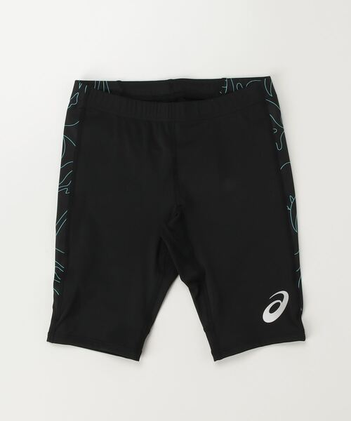 ASICS(アシックス)の「アシックス ASICS グラフィックミドルタイツ(タイツ/ストッキング・メンズ・ブラック・S/M/L/LL)」の1枚目の写真