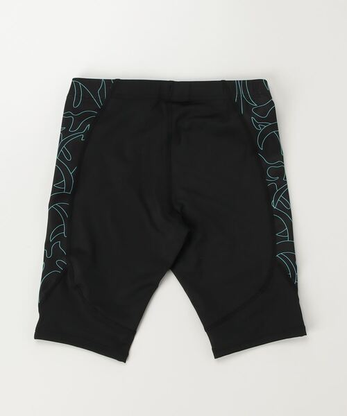 ASICS(アシックス)の「アシックス ASICS グラフィックミドルタイツ(タイツ/ストッキング・メンズ・ブラック・S/M/L/LL)」の2枚目の写真