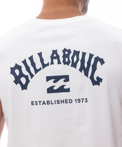 BILLABONG（ビラボン）の「BILLABONG メンズ ARCH FILL タンクトップ 【2025年春夏モデル】/ビラボンロゴバックプリントタンクトップ（タンクトップ・メンズ・ホワイト/パープル系その他/ブラック・MEDIUM/LARGE）」の11枚目の写真