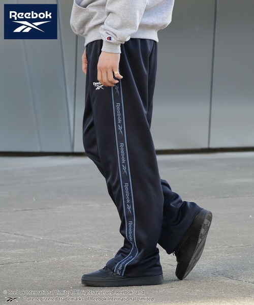 Reebok(リーボック)の「【Reebok/リーボック】サイドライン ジャージトラックパンツ(その他パンツ・メンズ・ブラック/サックスブルー/チャコール/ネイビー・M/L/LL)」の15枚目の写真